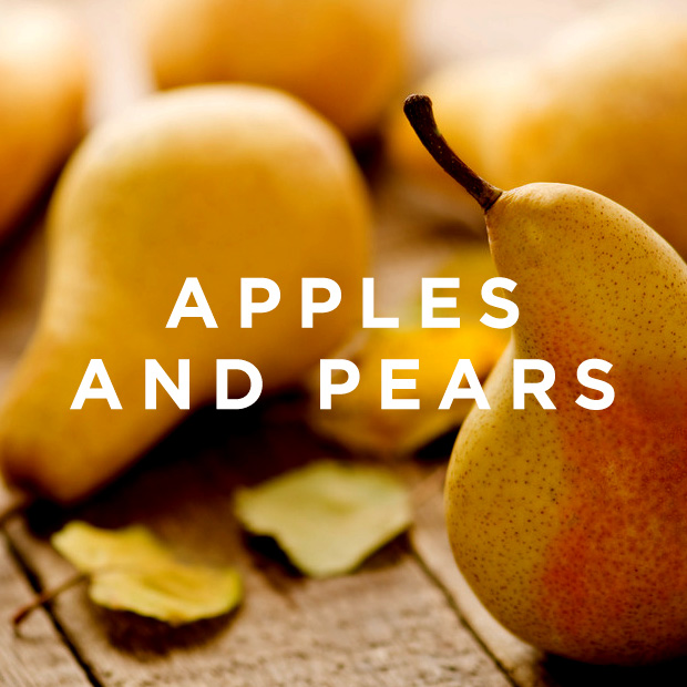 Apples and Pears